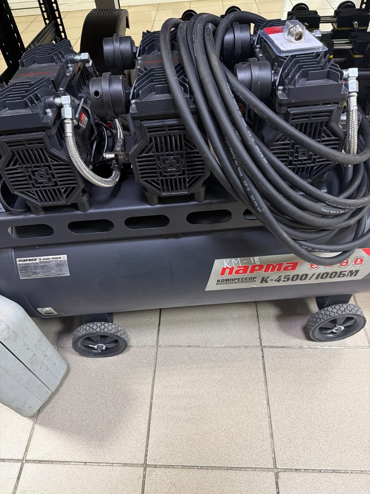 Компрессор 100л, КМ-18